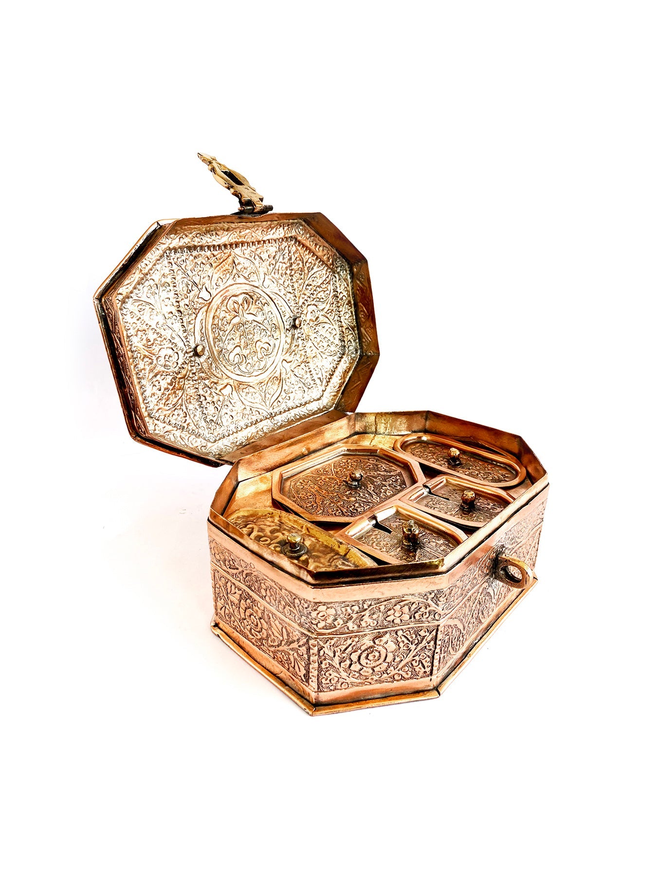 Naqshi PaanDaan Betel Box KP Metals