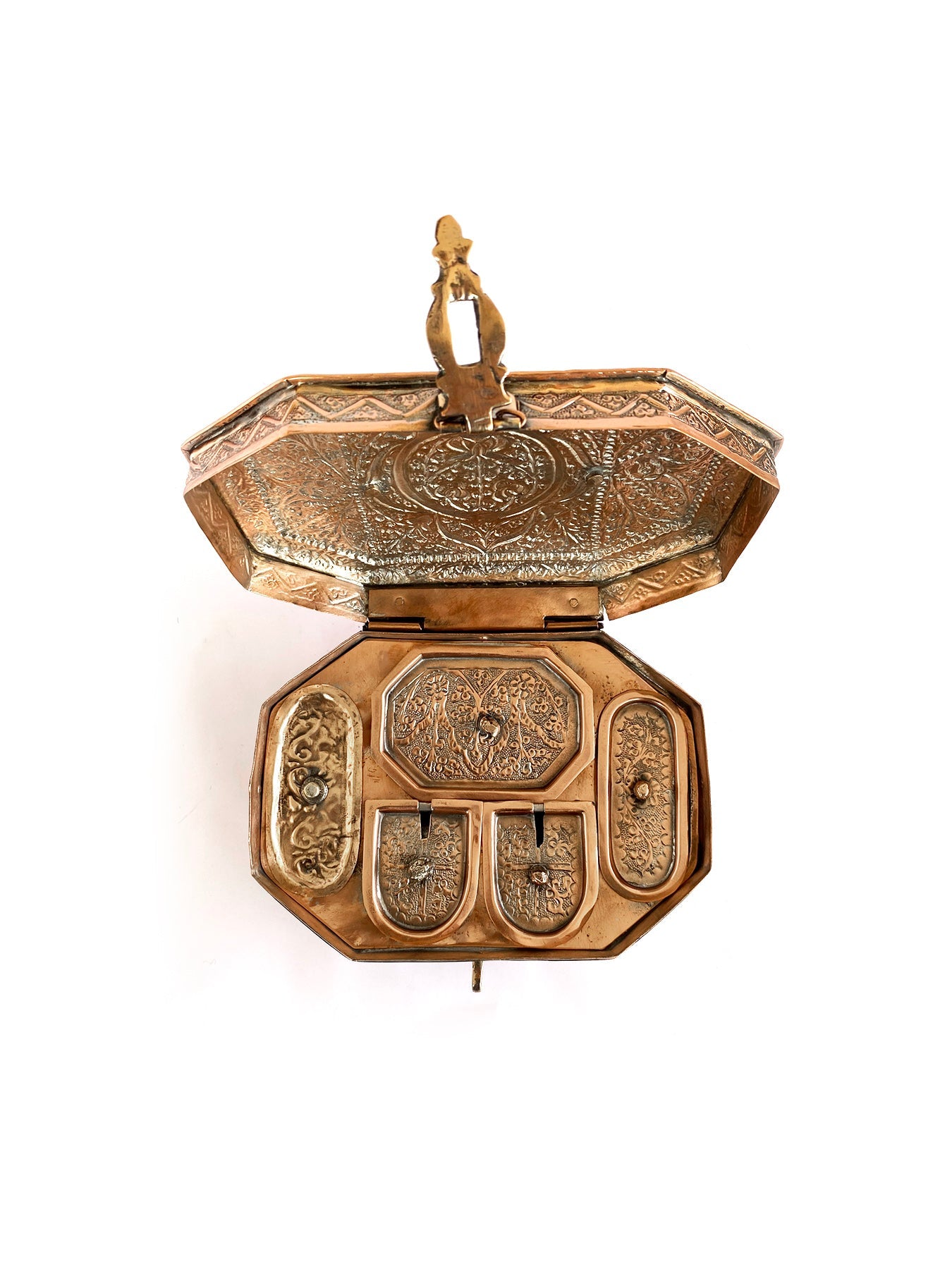 Naqshi PaanDaan Betel Box KP Metals