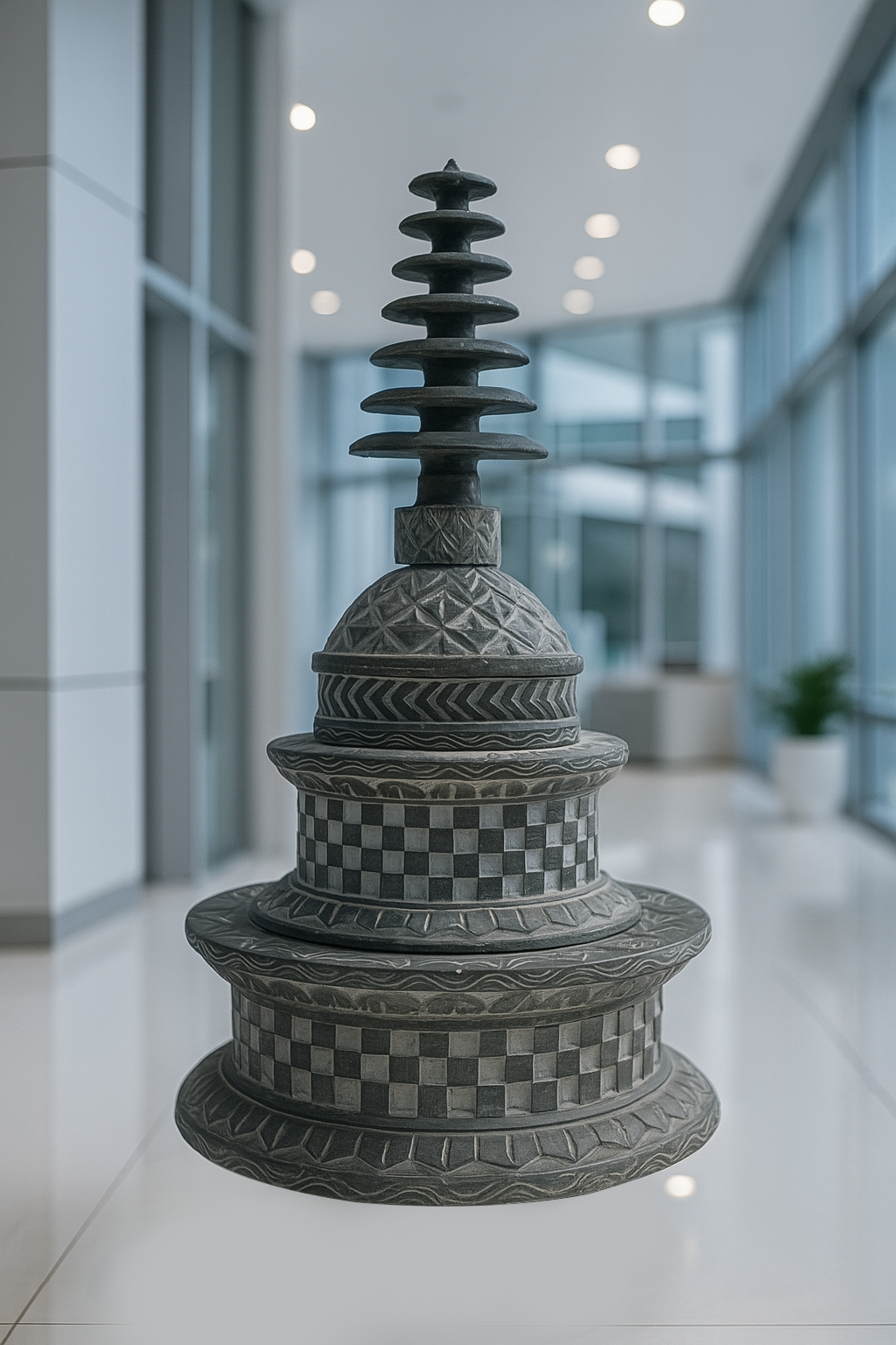 Stone Stupa Casket Zahid Hussain