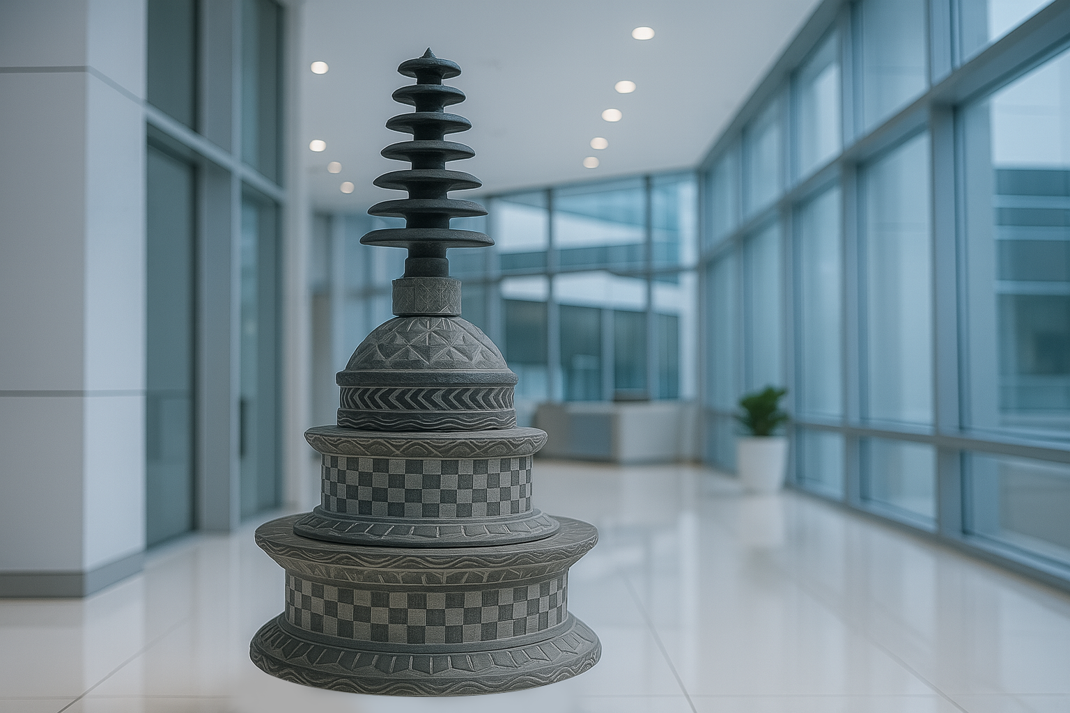 Stone Stupa Casket Zahid Hussain