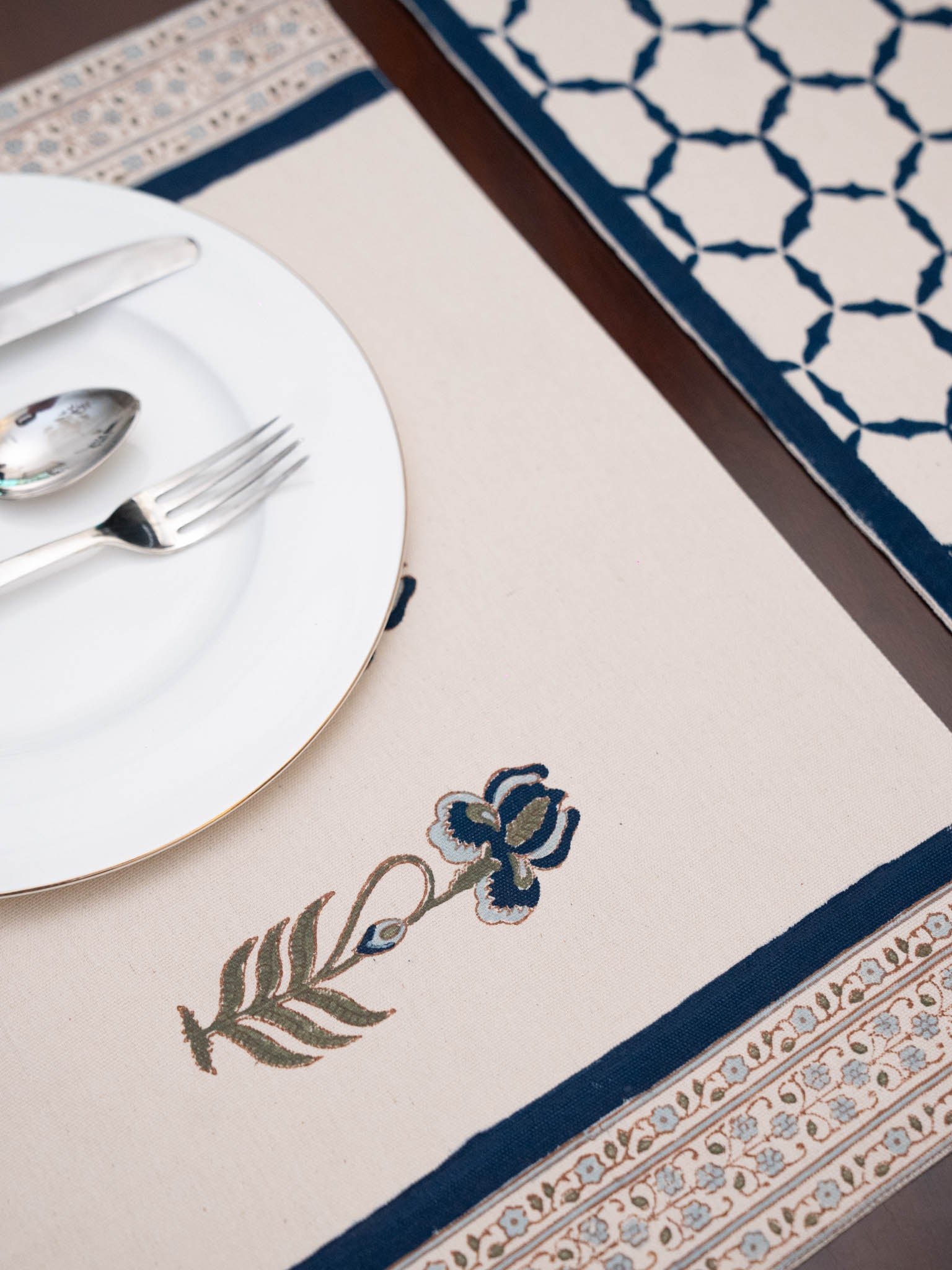 Iris Placemats Samar Sheikh