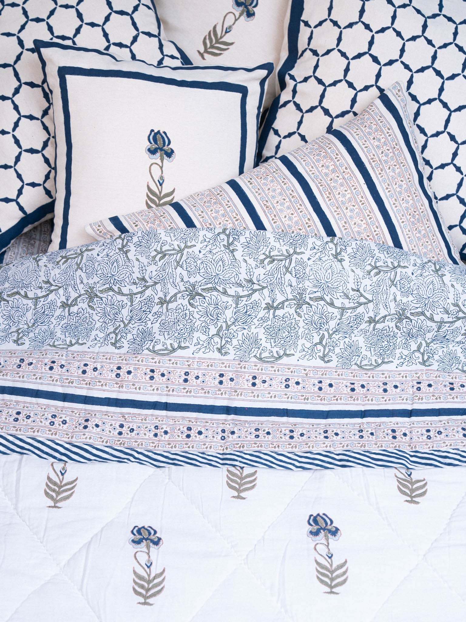 Iris Quilt Samar Sheikh