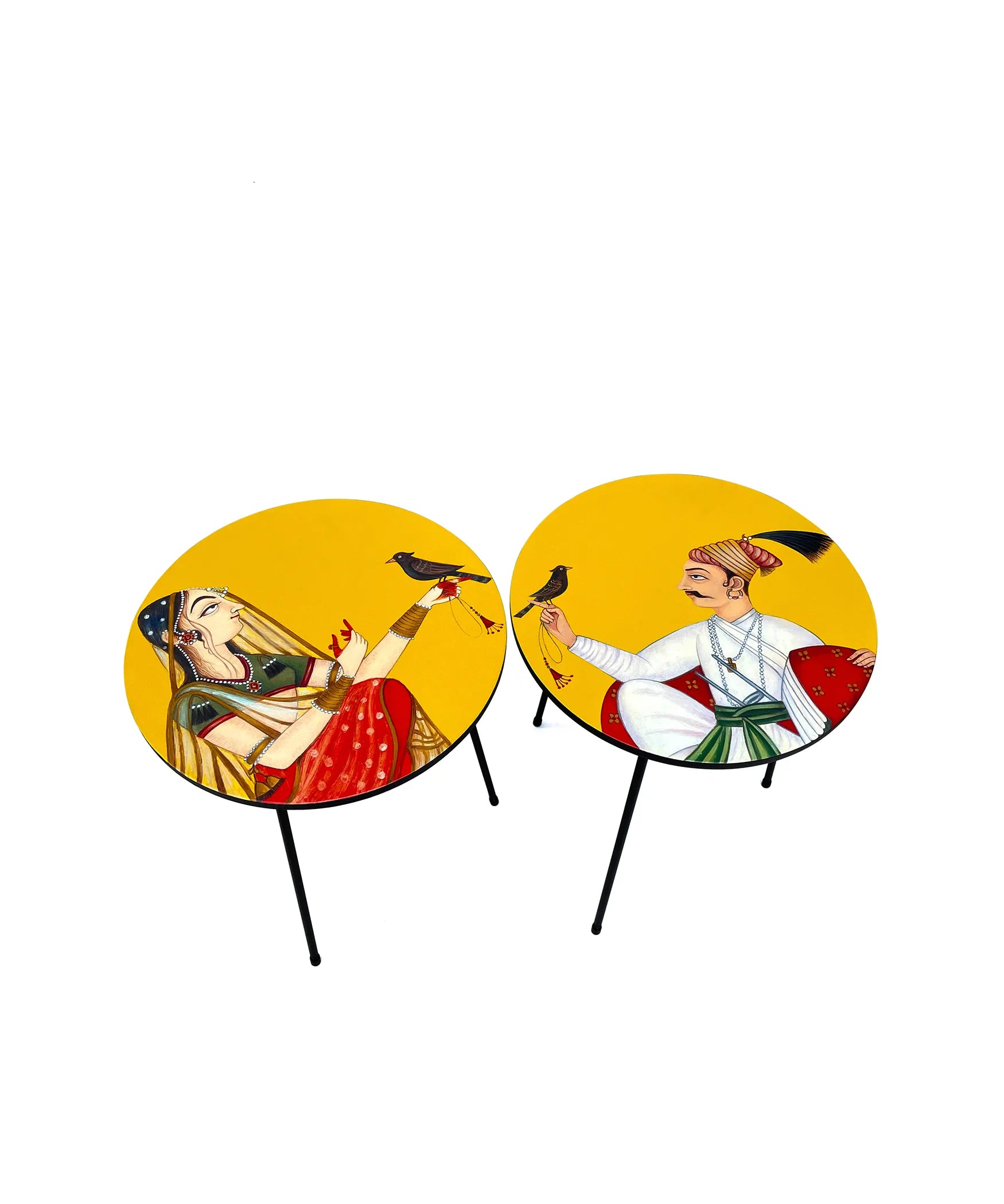 Basoli Hand Painted Table