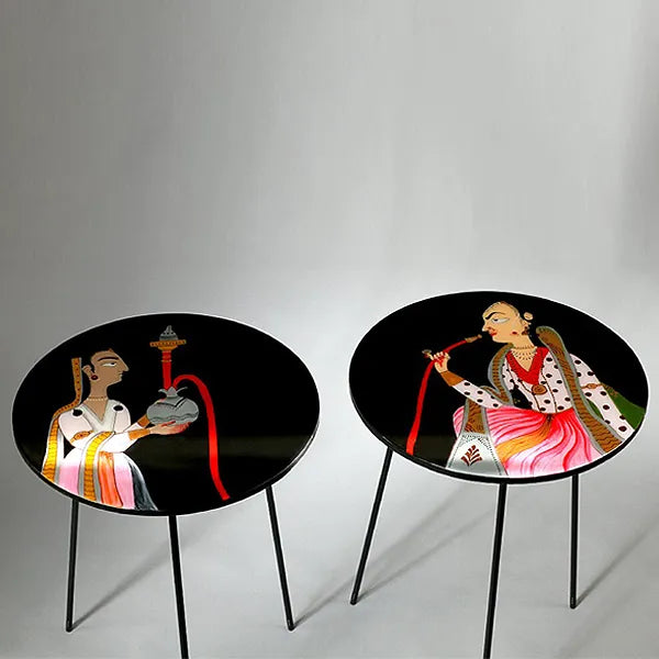 Basoli Hand Painted Table